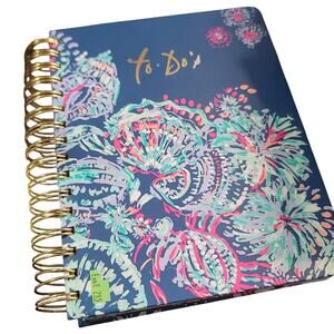 Lilly Pulitzer Women's Hardcover Undated To Do Planner, 6.5" x 8.5" Gypsea Girl